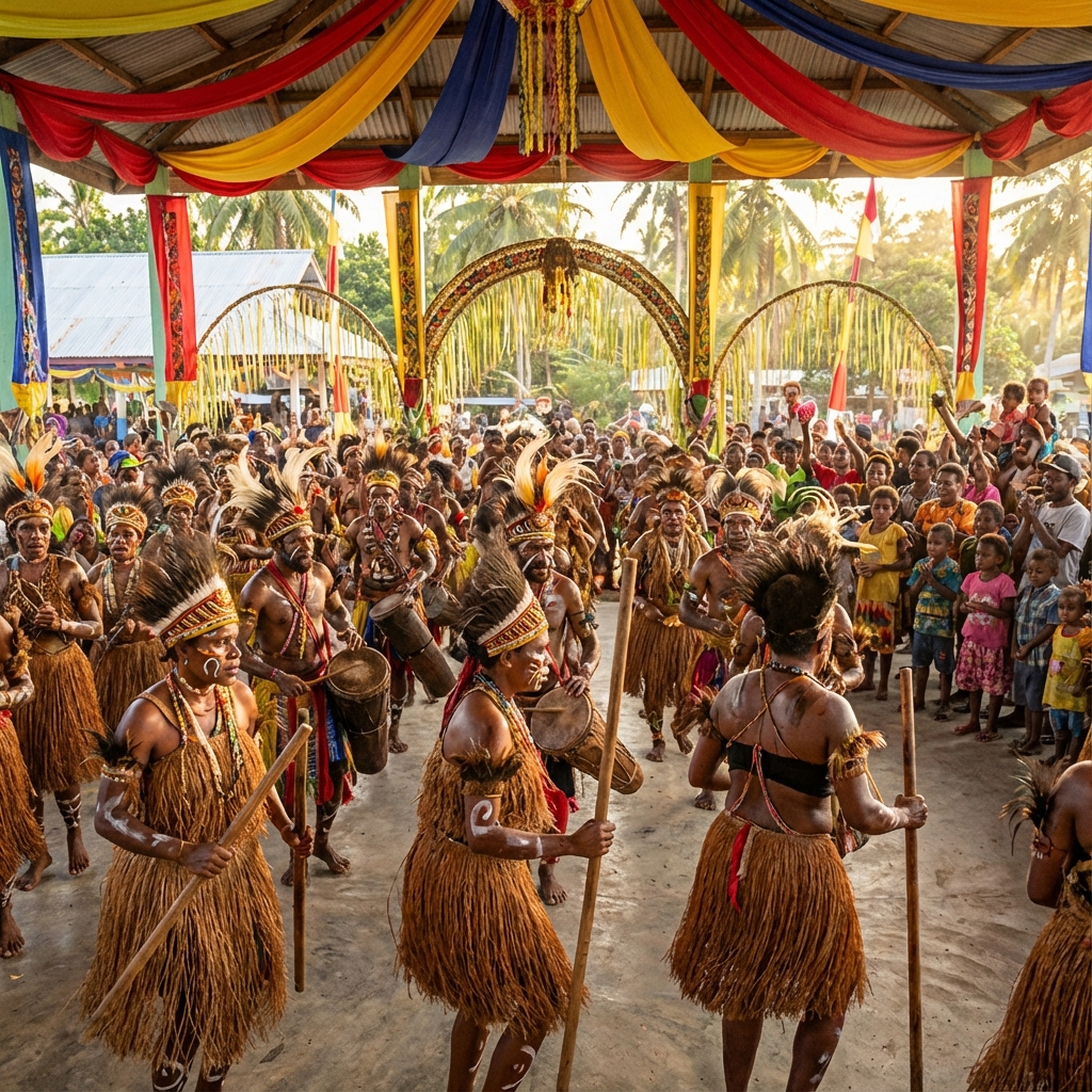 Festival Budaya Mee Pago Sukses Digelar di Sugapa