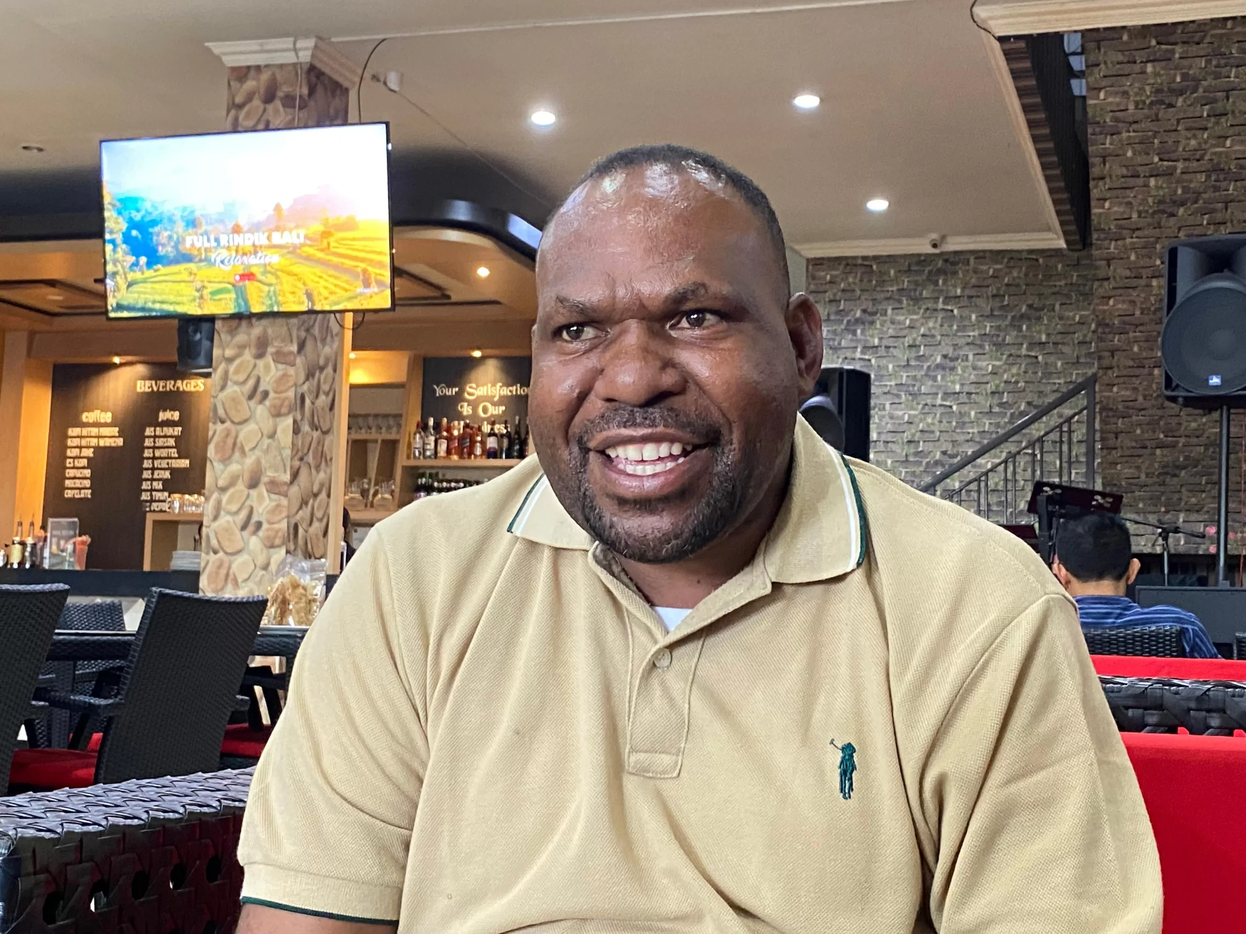 Bupati Intan Jaya, Aner Maisini, Bupati Intan Jaya, Papua Tengah. (Dok Humas Intan Jaya)